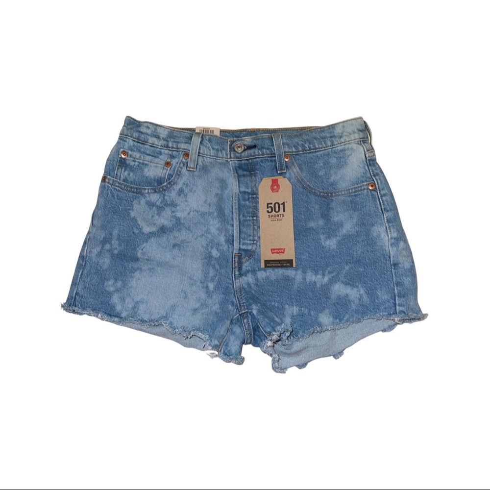 Levi’s 501 Acid wash shorts